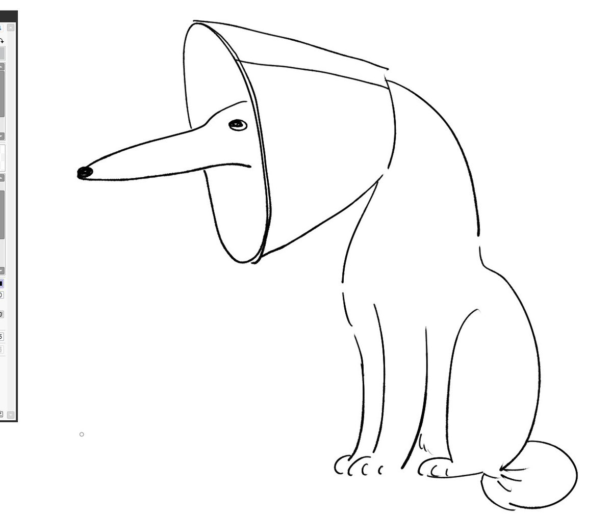 sak_orz's tweet image. こんな犬がオススメに流れて消えていった