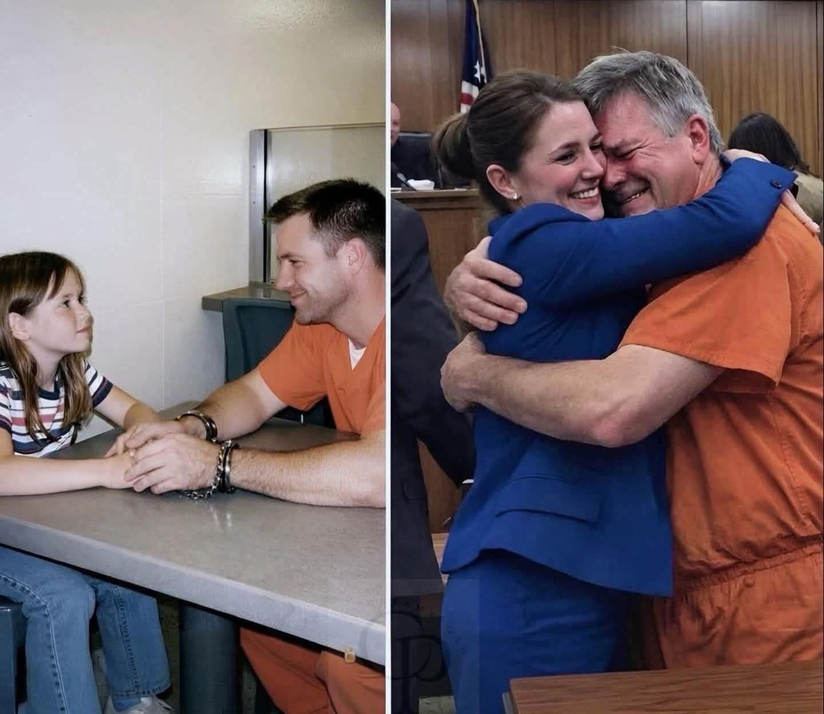 Enkh_Zoya's tweet image. 17 жилийн өмнө хилс хэрэгт буруутгагдан шоронд орсон аавыгаа охин нь хуульч мэргэжил эзэмшин уйгагүй хөөцөлдөж, гэм буруугүйг нь нотлон шоронгоос өнөөдөр суллан гаргаж авчээ. 

Эх сурвалж: Б.Энхчимэг