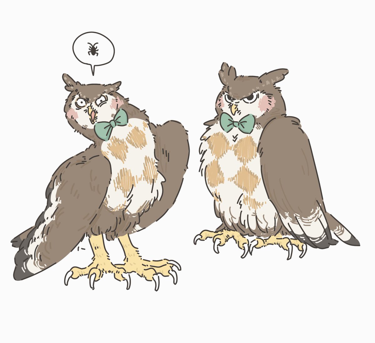 zoo69712356's tweet image. 🦉🦴🦋🐟