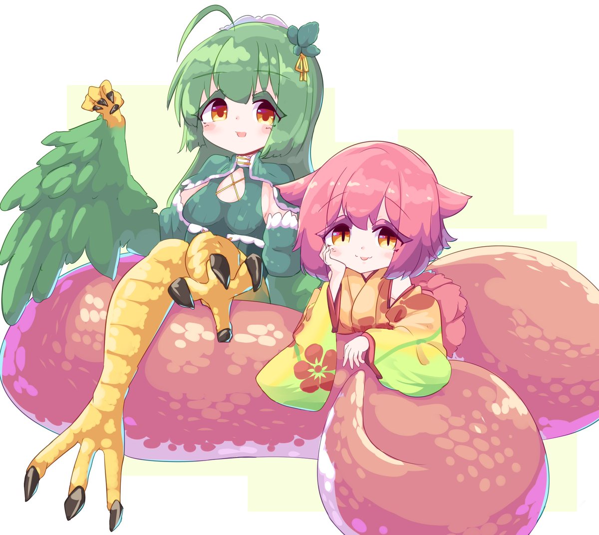 palconium's tweet image. こちらご注文のハーピーミントとラミアコスモス