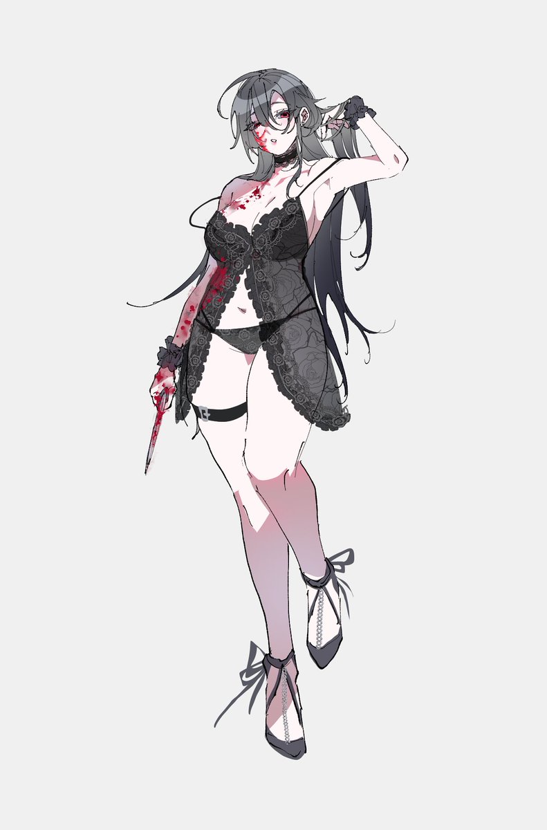 WSSU_Happiness's tweet photo. 何かしらのシナリオに連れていきたい殺人鬼お姉さん https://t.co/uE2YUKhV4d