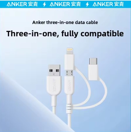 shopping_soma's tweet image. Anker 3-in-1 Cable 🔌⚡

MFi Certified 1-to-3 cable for iPhone, Android, and Tablets. Premium durability and fast charging for all your devices in one.
Get it here- tinyurl.com/4zhwef2c

#Anker #FastCharge #TechGadgets 
#AppleMFi #AliepxressUSA