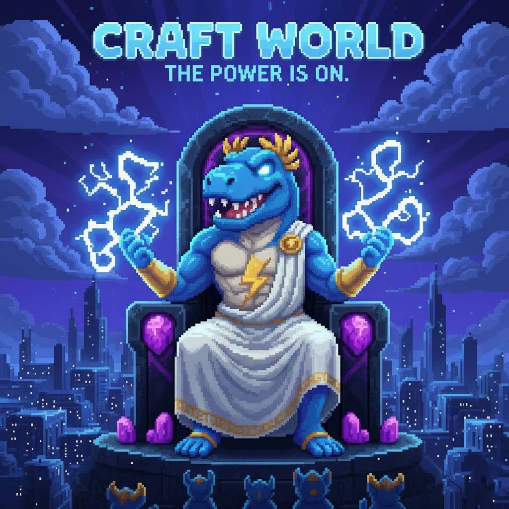 🧵 THREAD: Fuelled Power Plants are LIVE! 🔋🔥
The wait is over, Dynos! The power grid just got a massive upgrade. Fuelled Power Plants are now officially unlocked and ready to build in #CraftWorld! <a href="/AngryDynomites/">Angry Dynomites Lab 🦖</a> on <a href="/Ronin_Network/">Ronin</a> 

Here is why you need to log in and start