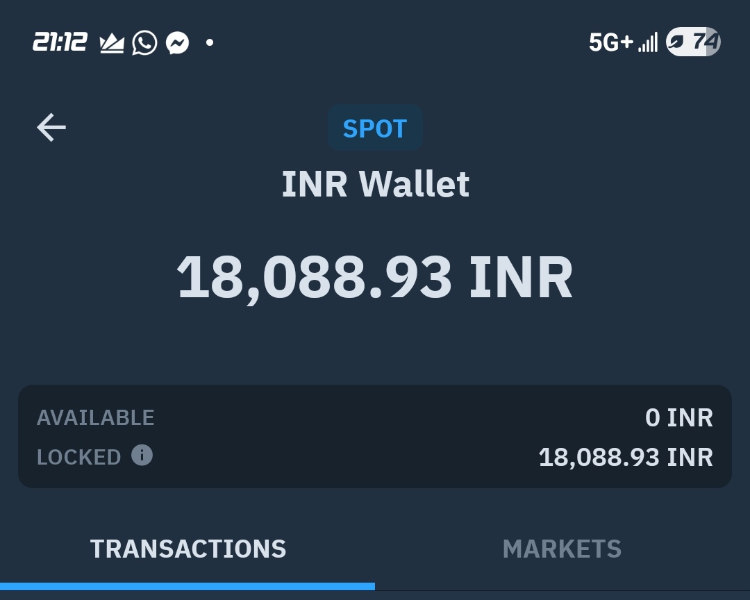 TarunMehra0069's tweet photo. @NischalShetty @WazirXIndia @WazirXCares atleast give inr back .. which is locked.. https://t.co/PAWZe2sQ8G