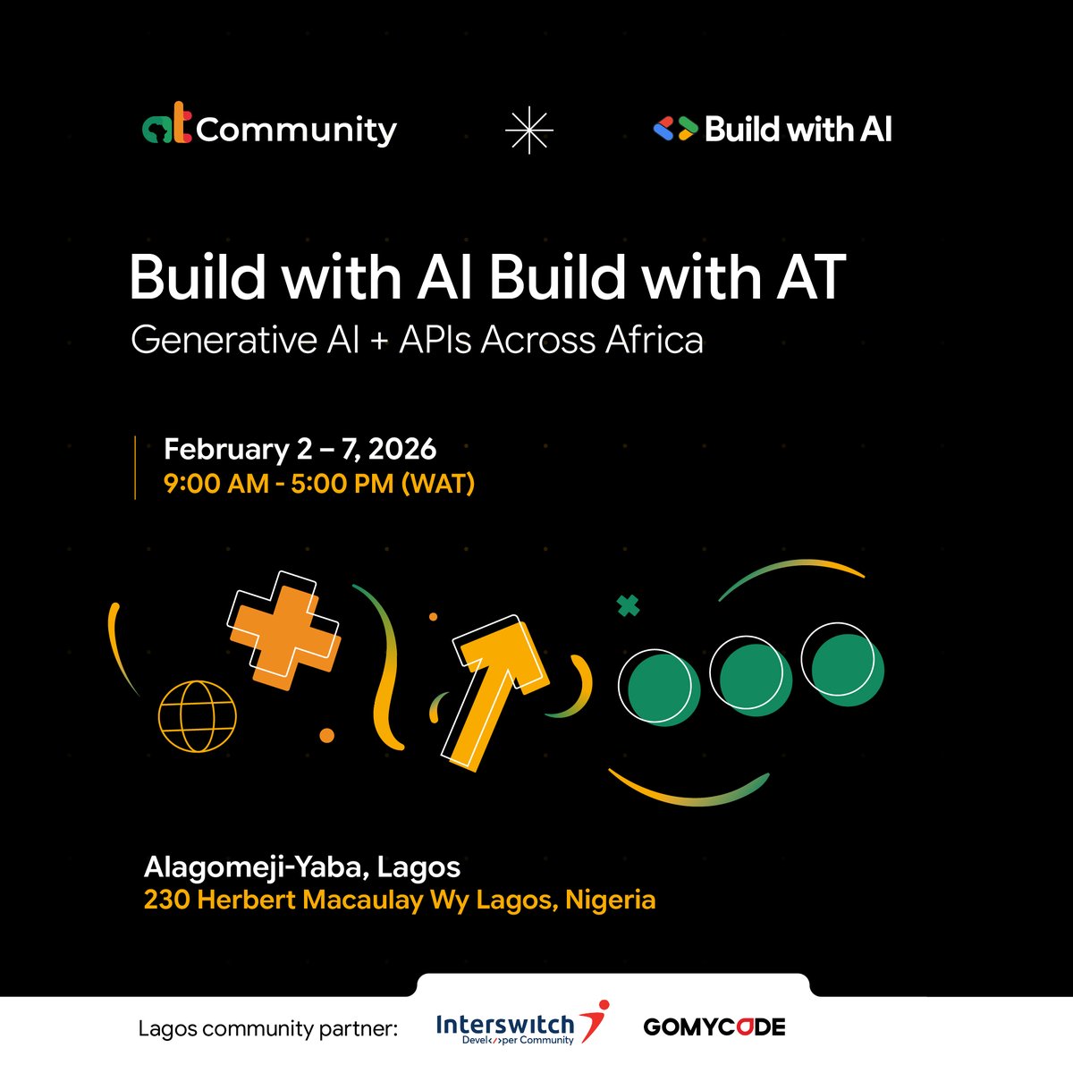 Africastalking's tweet photo. @atdevslagos, magic happened ✨ 

See you again tomorrow!!

https://t.co/44vhs405Vk

#BuildWithAI #BuildWithAT #WeLoveNerds #NaijaDevs #LagosDevs https://t.co/Vpu9ap4dip
