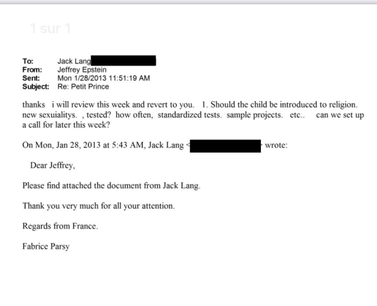 BasicMoneyOnly's tweet image. À quel moment vous faites votre travail @BFMTV ? 

Et écrivez que ce que @jack_lang vous déclare est faux ? 

Mail / échange avec Jeffrey : janvier et septembre 2013 

Condamnation de Jeffrey qui plaide coupable : juin 2008. 

C’est ça votre travail « journalistique » ?