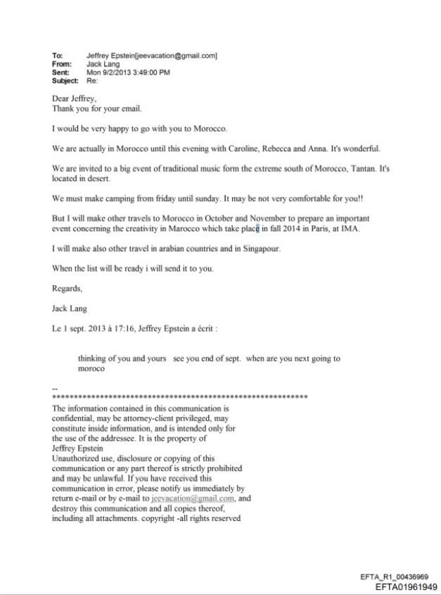 BasicMoneyOnly's tweet image. À quel moment vous faites votre travail @BFMTV ? 

Et écrivez que ce que @jack_lang vous déclare est faux ? 

Mail / échange avec Jeffrey : janvier et septembre 2013 

Condamnation de Jeffrey qui plaide coupable : juin 2008. 

C’est ça votre travail « journalistique » ?