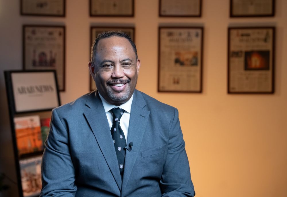 arabnews's tweet image. #MEDIAMATTERS: The world of #media faces critical challenges in today’s digital age, said @Cronkite_ASU dean Battinto Batts Jr. arab.news/pctkg