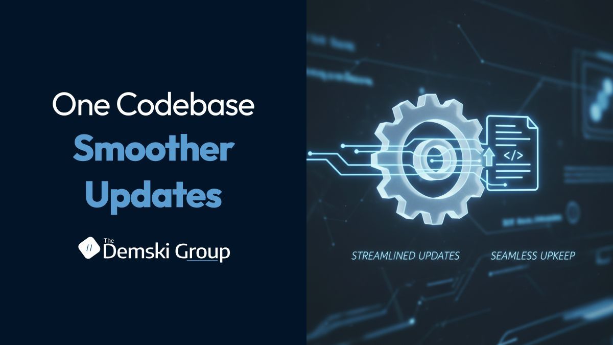 DemskiGroup's tweet photo. Updates don’t need to be complicated.
One shared codebase means faster fixes, smoother updates, and less overhead.
👉 https://t.co/mEFnLnI4EC
#AppMaintenance #DevEfficiency #CrossPlatformApps #DemskiGroup https://t.co/s1Qsf8JZJZ