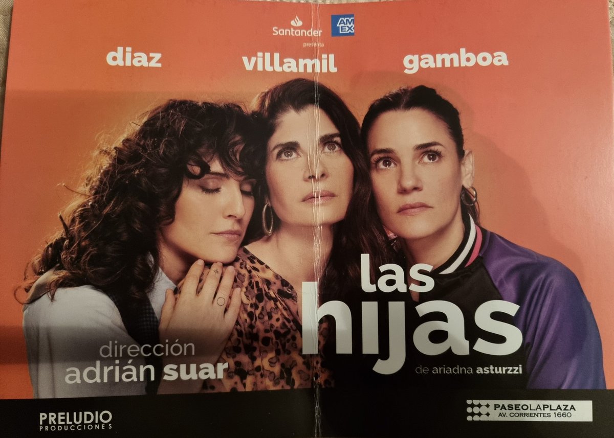 Ayer fui con mis hijas a verla! Excelente obra, las actrices fabulosas, hay que verla!!!