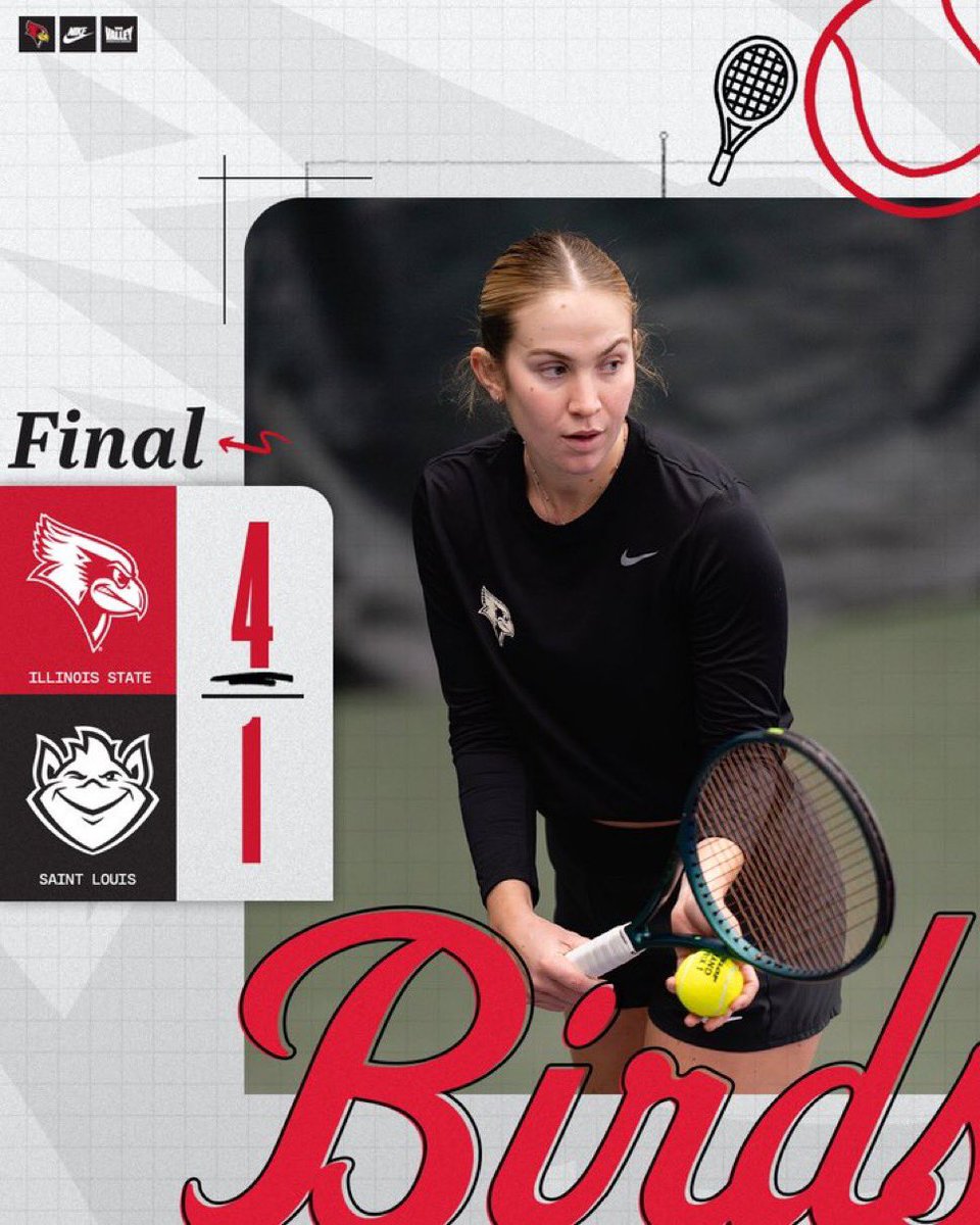 Scottyren's tweet photo. Rolling into February with a pair of home wins for @RedbirdMTEN &amp; @RedbirdWTEN on Sunday 🎾🎾 https://t.co/Vf2j1cqsXf
