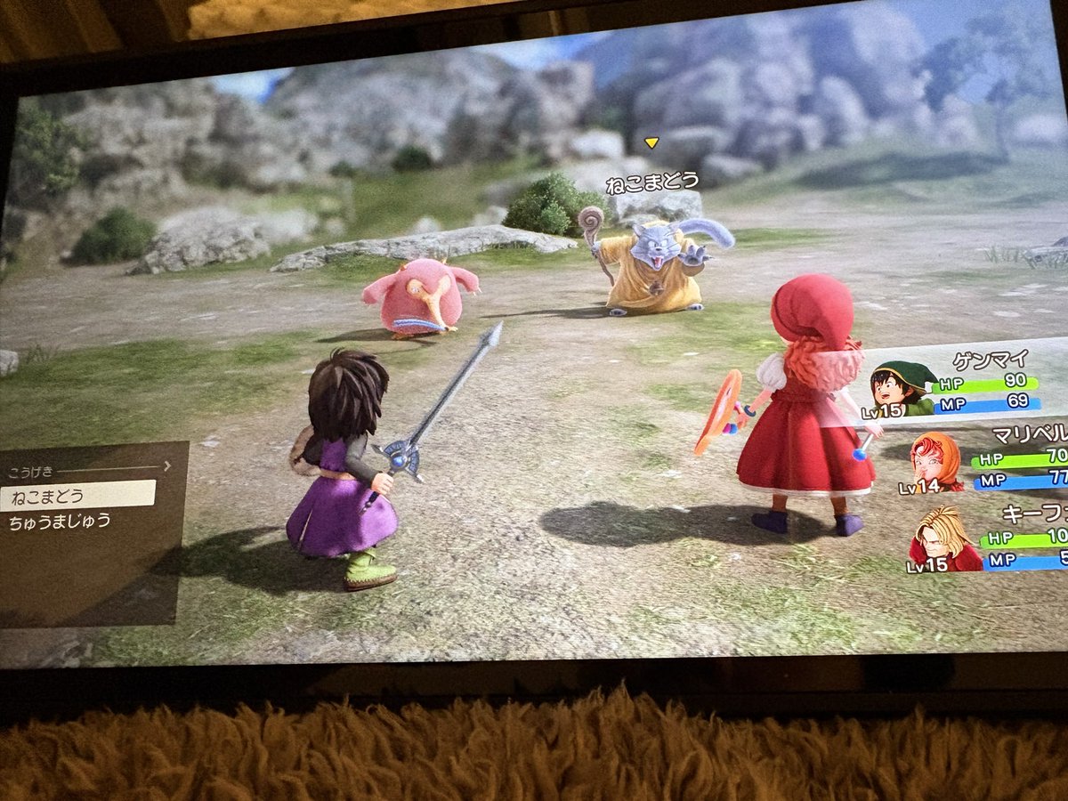 genmaigame's tweet photo. スライムステッキギャンブル一生してる #DQ7R https://t.co/0esJnd8I1w