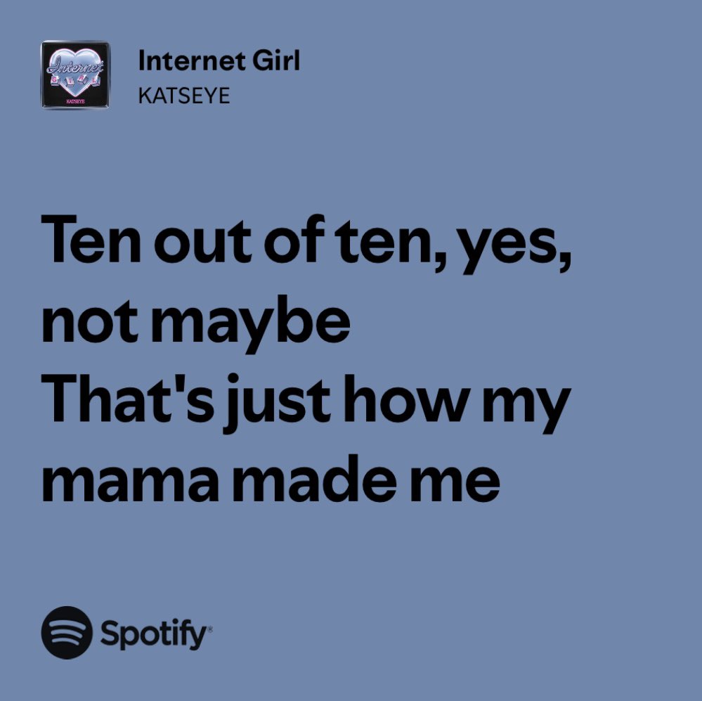 Katseye is kind of real for this I’m being honest