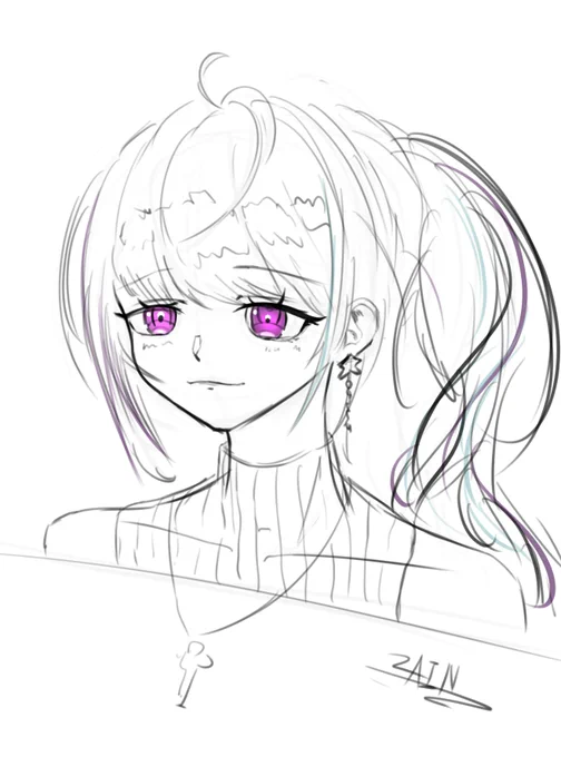 思ったよりかわいく描けて良かった