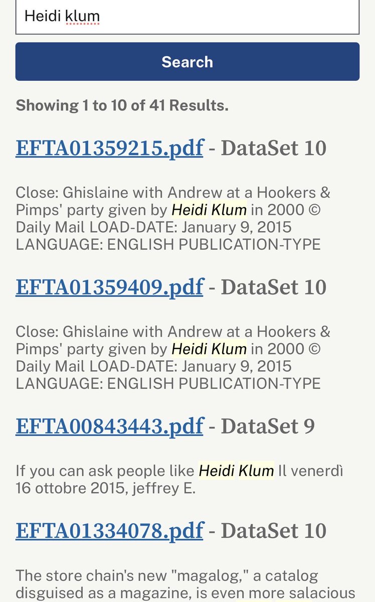 Zugang zu den Epstein-Files:

1. justice.gov/epstein
2. Volljährigkeit bestätigen
3. weiter nach unten auf der Seite scrollen, bis zum Eingabefeld und dort den Namen eingeben.
4. Wenn es Treffer gibt, werden die Unterlagen als pdf angezeigt.
5. Pdf öffnen zb Acrobat öffnen.