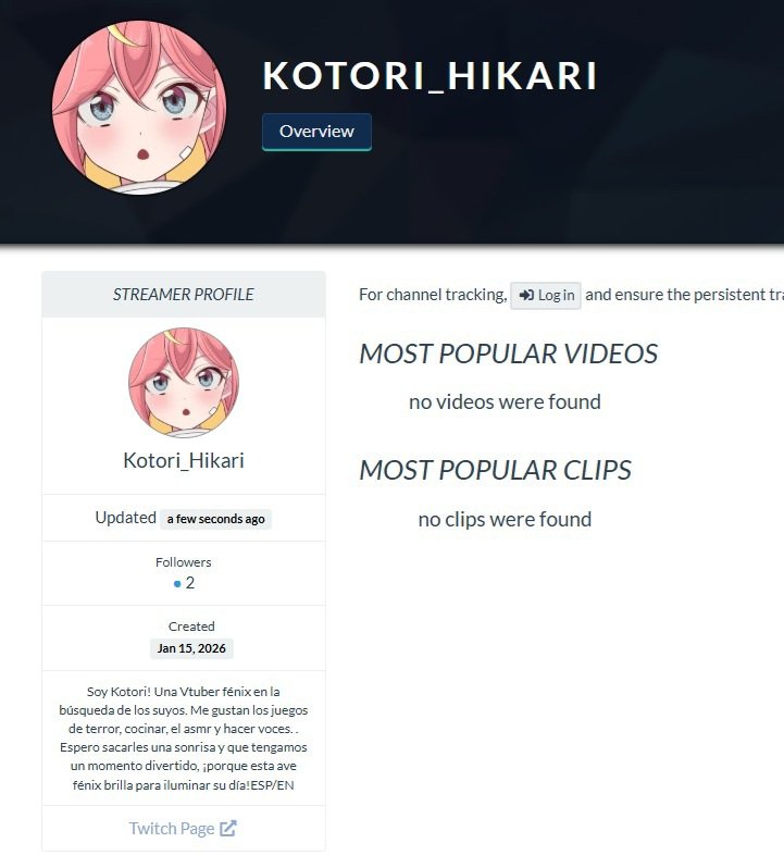 ⛔️NO PUEDO CREER QUE DE NUEVO ANDAN CON ESTO. ⛔️

Esta cuenta nueva de twitch NO ES MIA.⚠️

Porfavor ayudenme REPORTANDOLA y extendiendo la palabra con un ritwit 🙏
twitch.tv/kotori_hikari