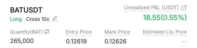 BinancesignaIs's tweet photo. Buy BAT Now
Big pump soon https://t.co/IZmvZ6F7Qz