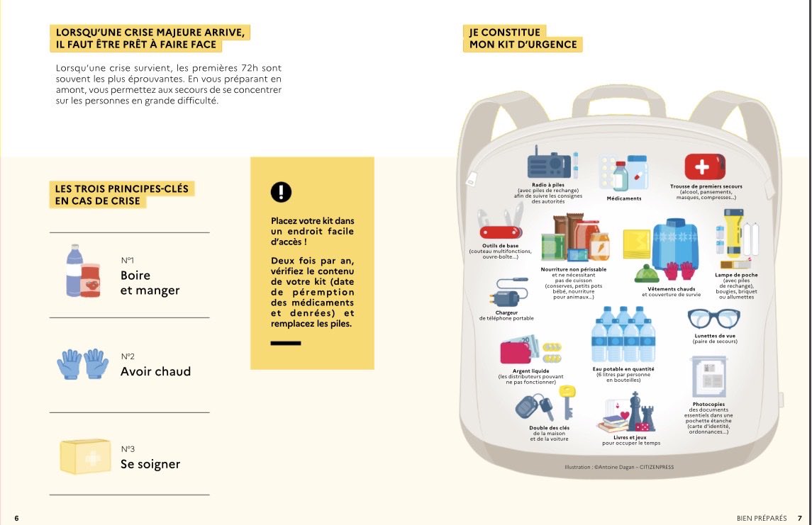 Image de Préfet de l'Eure - #SécuritéCivile | ⛈️ Inondation, accident industriel... en cas d'urgence, les 72 premières heures so