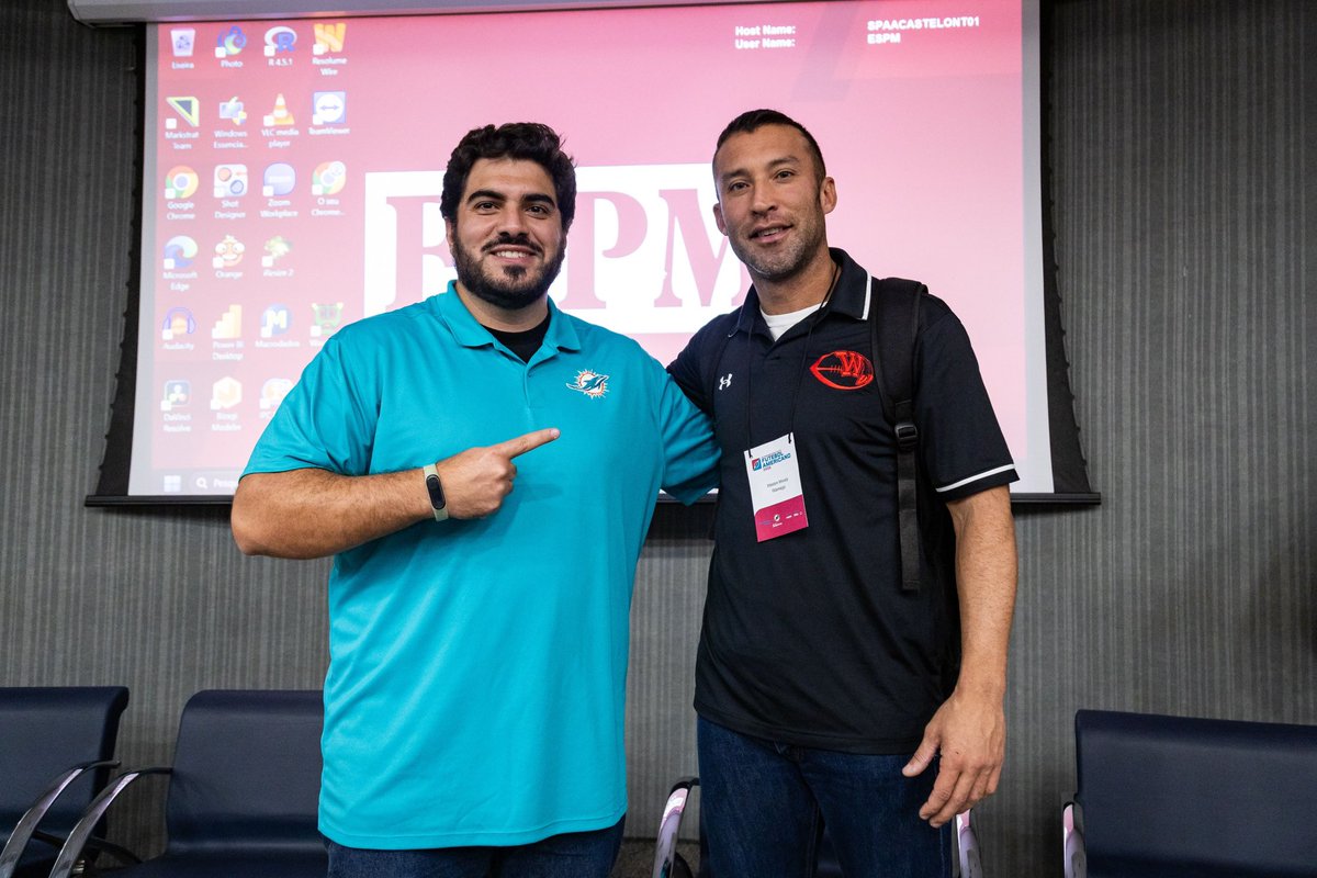 coachletsgo's tweet photo. Thank you to @LucasRo74 for inviting me to speak @congressofabr the National Conference for American Football in Brazil.  An amazing experience meeting coaches from all over Brazil.  The sport has seen tremendous growth and looking forward to seeing the continued growth with investment from the NFL.  Thanks to @MiamiDolphins for sponsoring. Enjoyed seeing my guys @capitalfbacademy
 and spending time talking football!