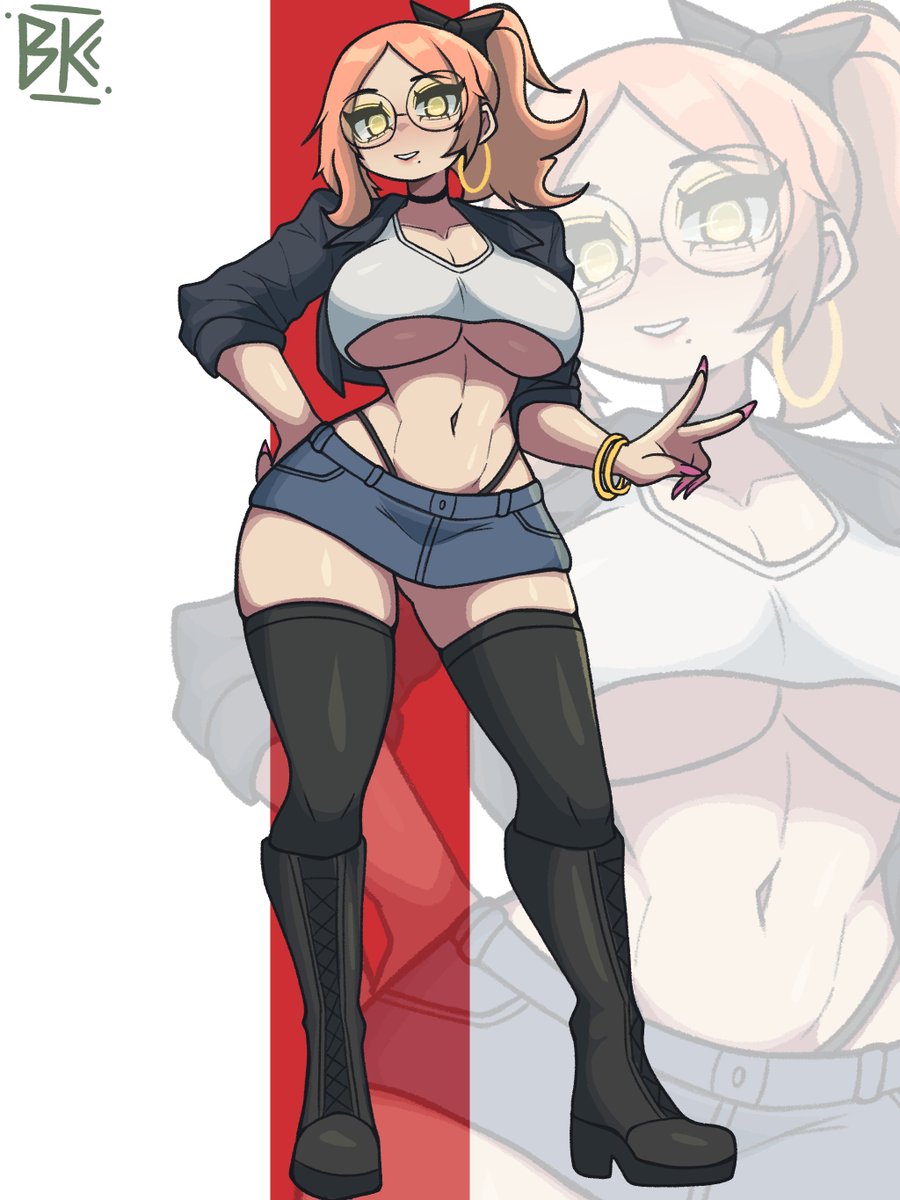 Bokichoi_'s tweet photo. Meenah new OC https://t.co/He6wZdFqkD