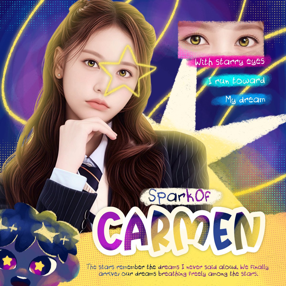 ⠀⠀⠀⠀⠀ ⠀ ⠀⠀
. ★⋆. 𝓣he dreams I once trusted to the stars are finding their way back to me. I, SparkOfCarmen, step forward proudly, carrying the memories we made together and the light we left behind. See you again, Celestials.
⠀⠀⠀⠀⠀ ⠀ ⠀⠀