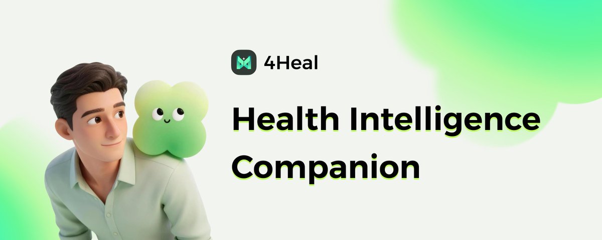 4heal_ai's tweet photo. Most health apps are dashboards.

They show numbers, not meaning.

Health doesn’t need more charts.

It needs intelligence.

#4Heal  #AI https://t.co/dZGjSYCnXf