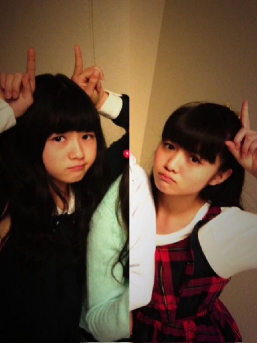 見た人も無言で角が生えたキャラを貼る #節分 #水野由結 #菊地最愛