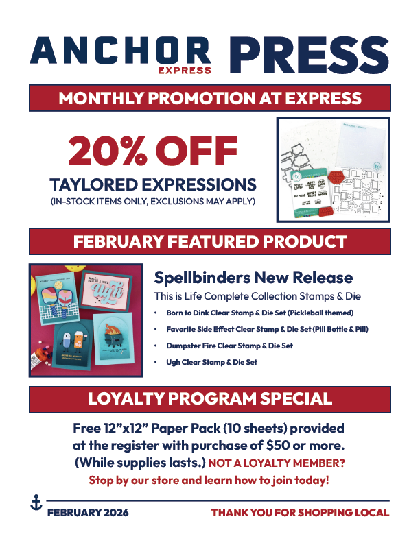 AnchorPXpress's tweet photo. What's New at Anchor Express this February. Featured collections, new arrivals, and a February-only offer. Explore our Newsletter here: https://t.co/k81oGKcrGn https://t.co/KujAVd81v6