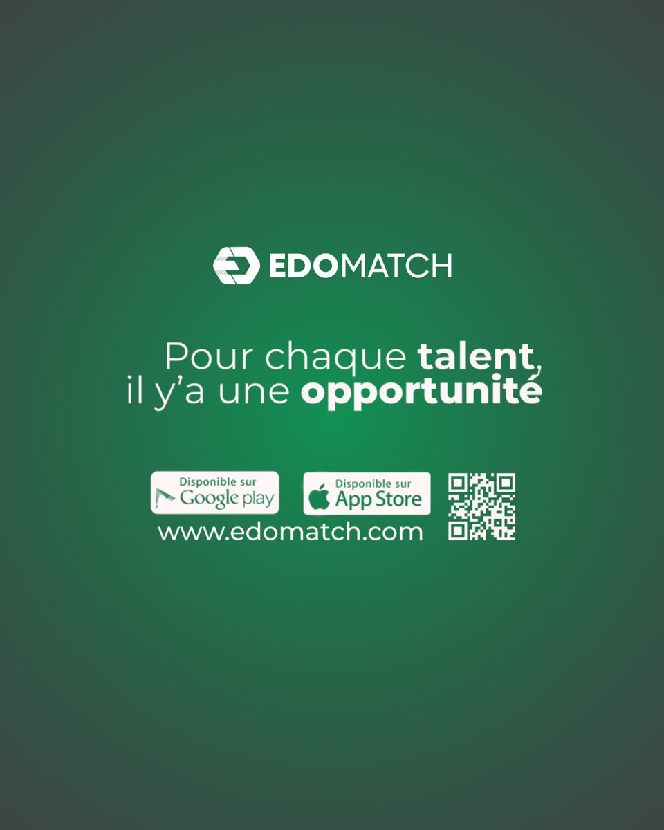 Ce restaurant a recruté efficacement grâce à EdoMatch, en un temps record.
Découvrez comment nous simplifions le recrutement pour les entreprises.

🔗 business.edomatch.com

#Recrutement #RH #EdoMatch #SuccessStory #Emploi #RHTech #Entreprises #Afrique #Hiring #Talent