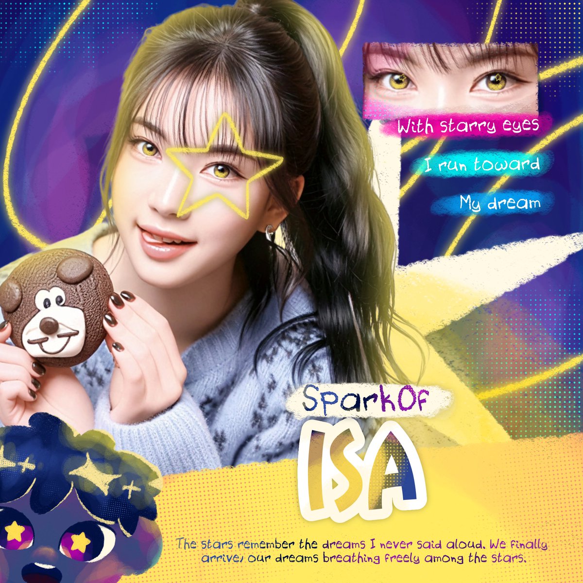 . ★⋆. 𝓣he dreams I once trusted to the stars are finding their way back to me. I, Isa, step forward proudly, carrying the memories we made together and the light we left behind. See you again, Celestials.