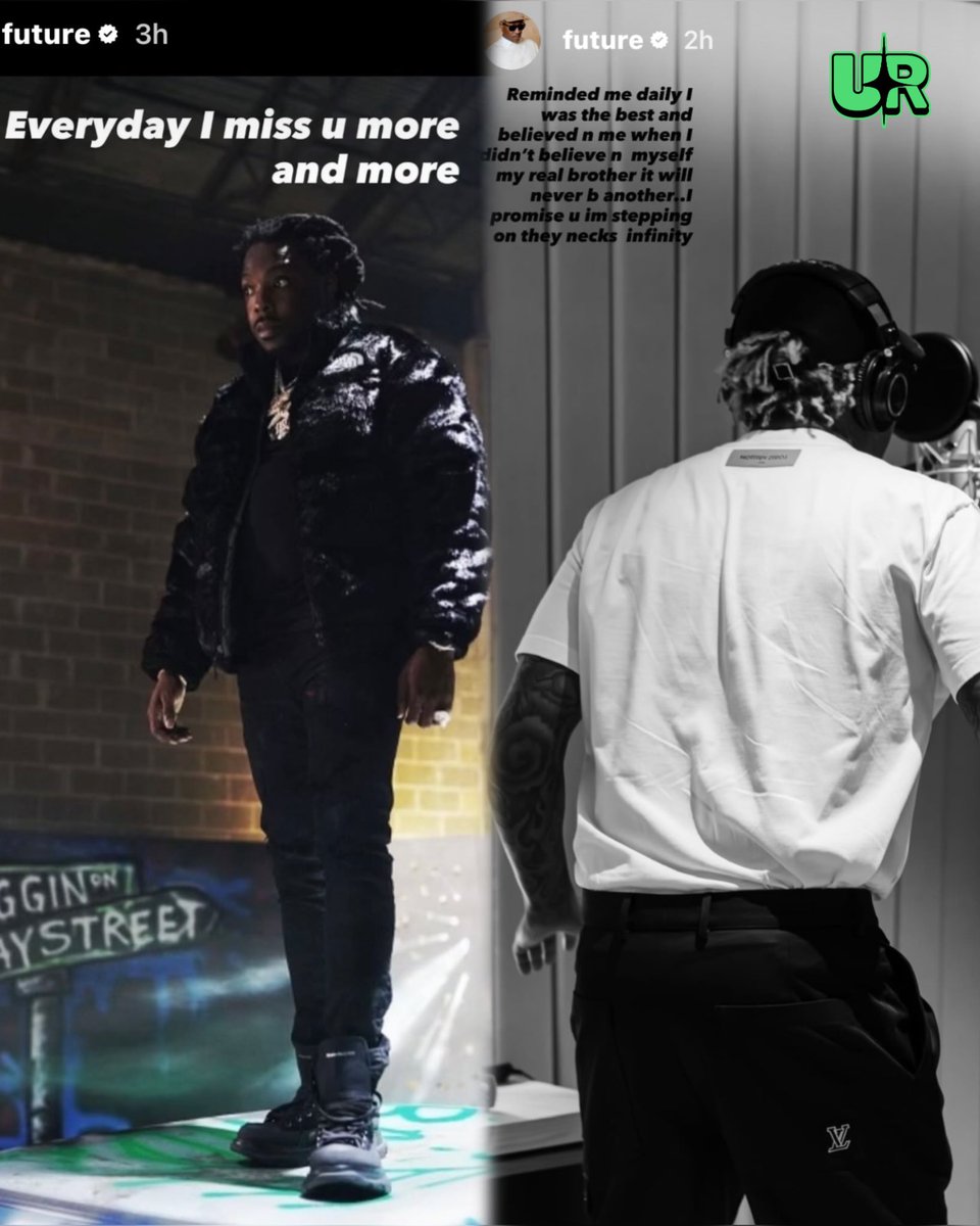 Future pays tribute to the late Young Scooter 🙏🏾