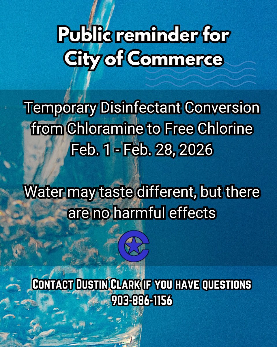 City of Commerce TX tweet media