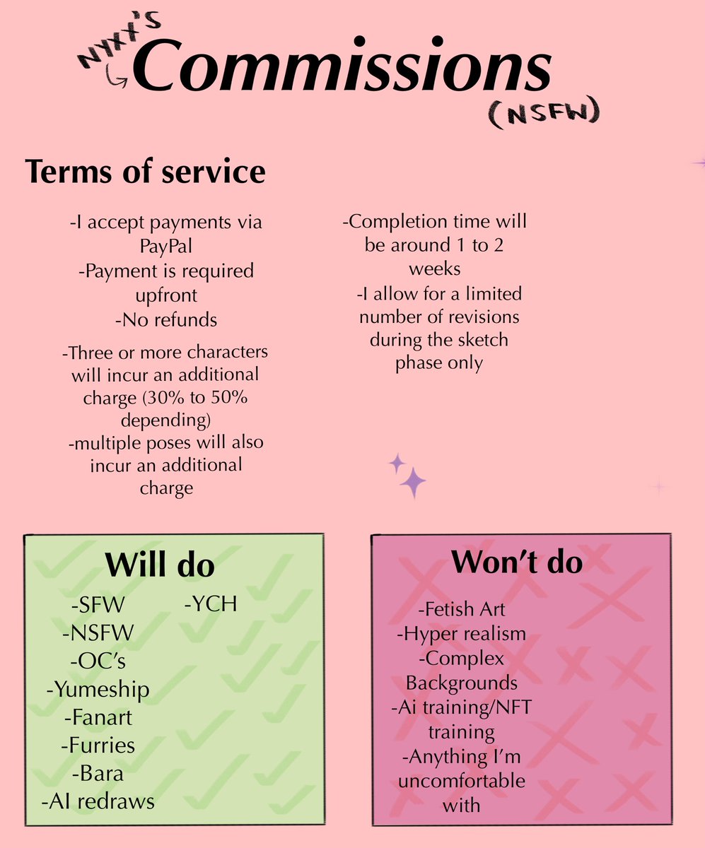 NyxX 🔞 comms open tweet media