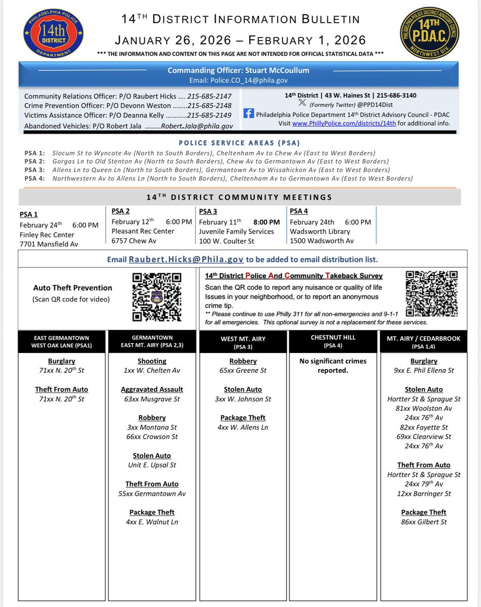 PPD 14th District tweet media