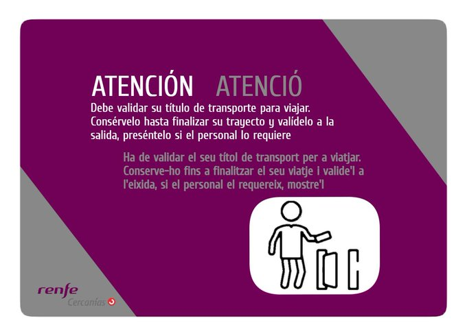 Cercanías València tweet media