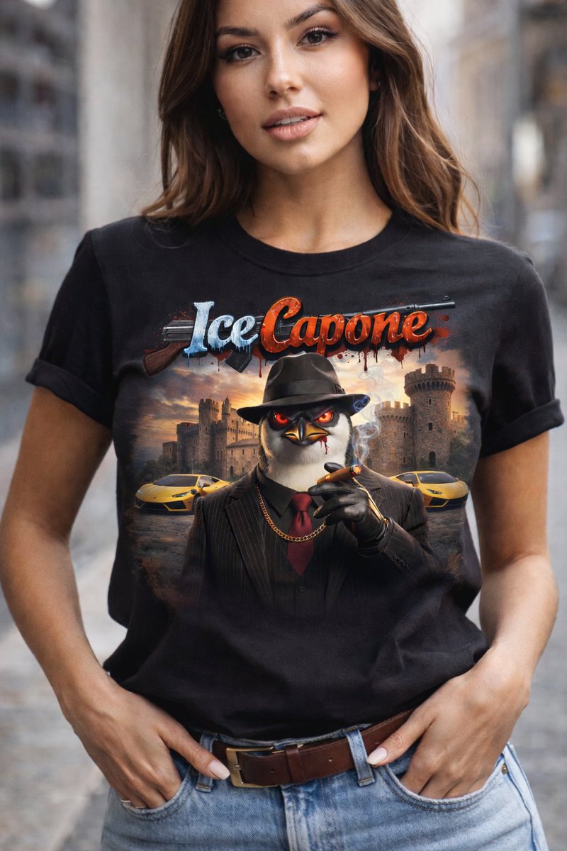 FlowMetax's tweet image. The merch is hittin' the streets baby! $CAPONE