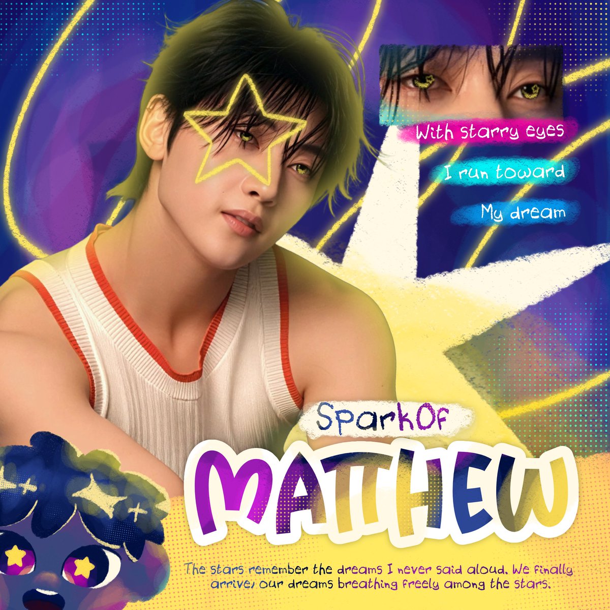 . ★⋆. 𝓣he dreams I once trusted to the stars are finding their way back to me. I, SparkOfMatthew, step forward proudly, carrying the memories we made together and the light we left behind. See you again, Celestials.
⠀⠀⠀⠀⠀ ⠀ ⠀⠀