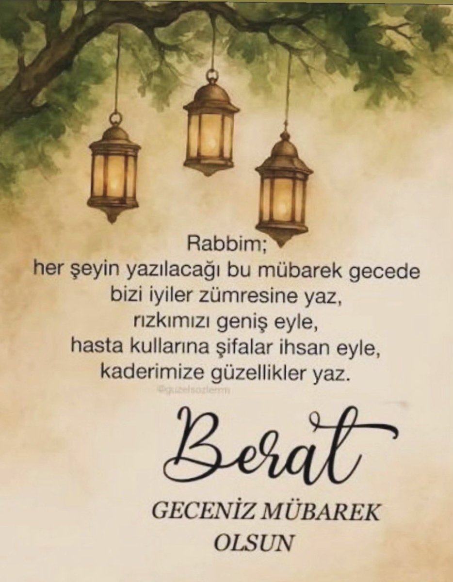 Berat kandilimiz mübarek olsun🤲🤲