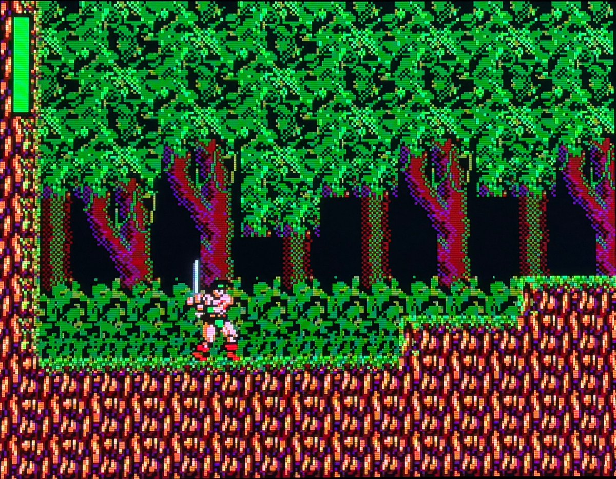 GG版 #ラスタンサーガ🗡️ 老眼に #ゲームギア の液晶画面はツラいので