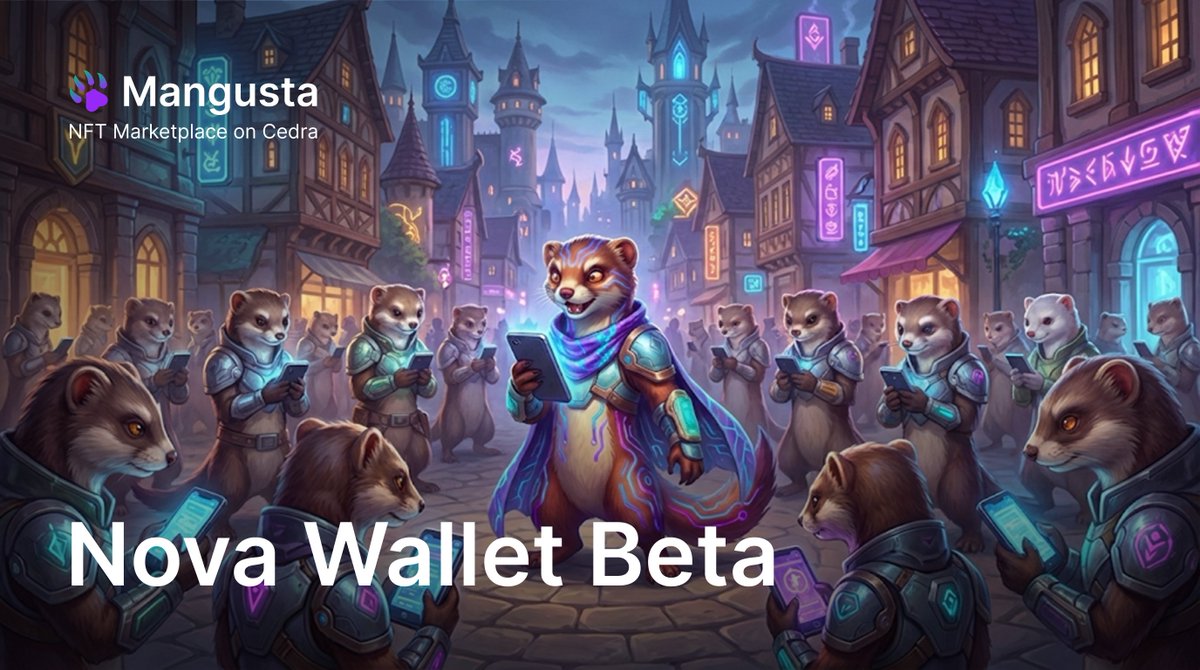 Exciting news for the <a href="/cedranetwork/">Cedra</a> ecosystem! 🚀

The Android Beta for Nova Wallet (<a href="/movenovawallet/">Nova Wallet</a>) is officially LIVE. Only 100 spots are available for early access — don't miss out!

Apply here: novawallet.inferenco.com

P.S. The mobile experience on Mangusta is incredibly