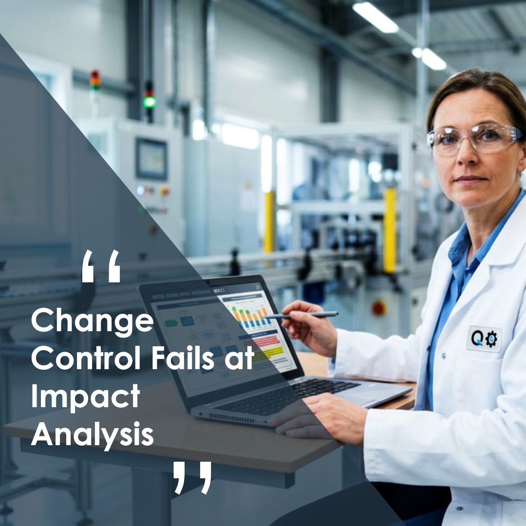 cloudtheapp's tweet photo. Most change control failures start with incomplete impact analysis. 
#ChangeControl #EQMS #AuditReadiness #QualityManagement #Compliance #Cloudtheapp https://t.co/TSRT9ImFGR