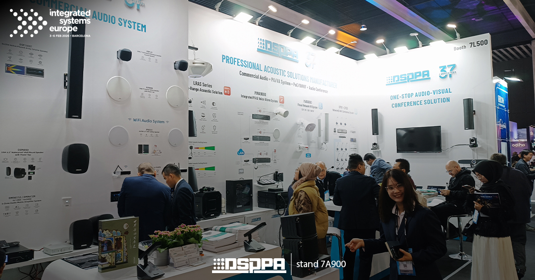 LeadingTechnolo's tweet image. 🔊@DSPPA_Audio | @ISE_Show  2026

PA, voice evacuation e sistemi di diffusione sonora per installazioni professionali.

📍 Stand 7A900
👉 Scopri le soluzioni: leadingtech.it/marche/dsppa
👉 Visita lo stand con noi: forms.gle/AEbadTmKfaAYVN…

#DSPPA #ISE2026 #PASystems