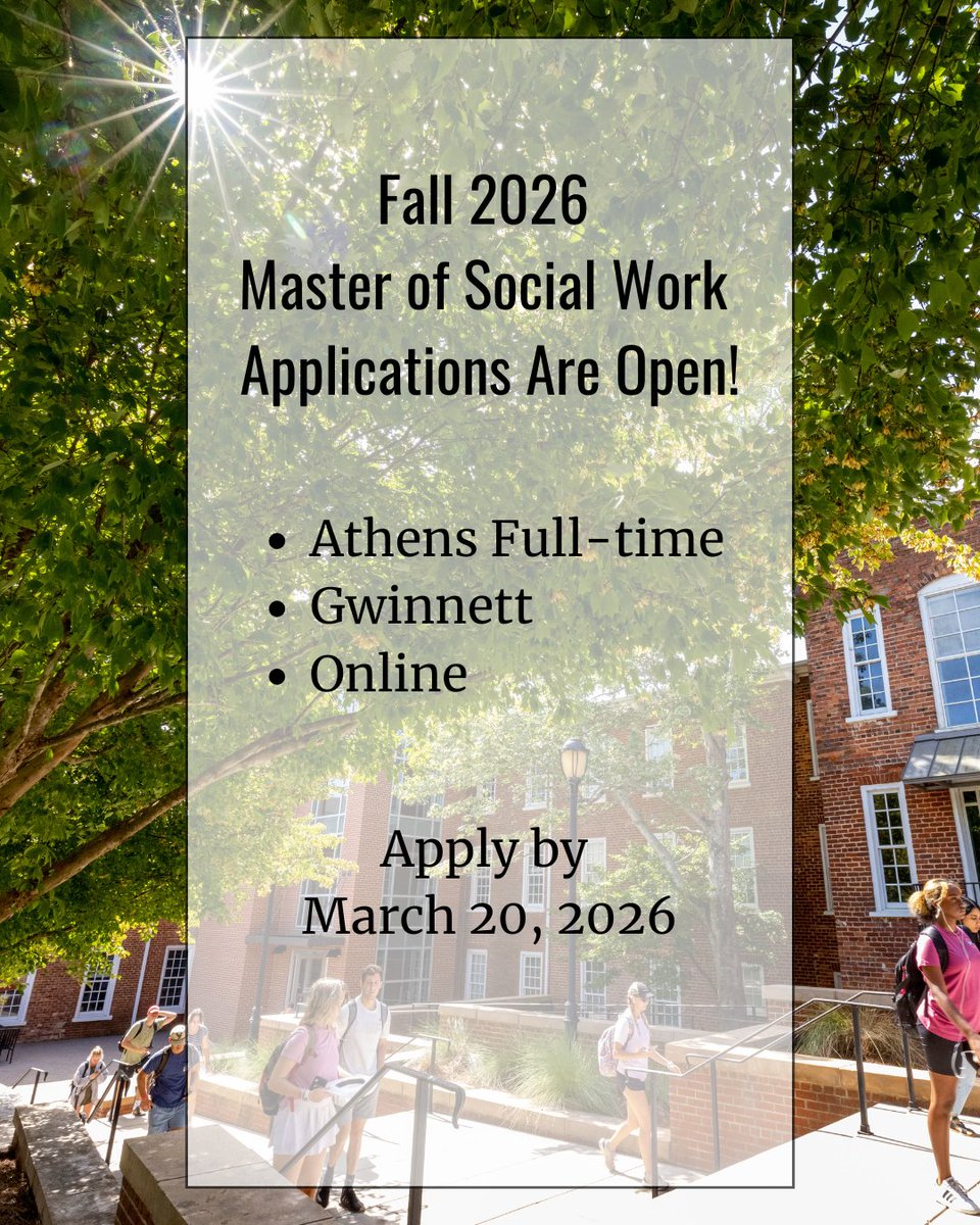 UGASocialWork tweet media