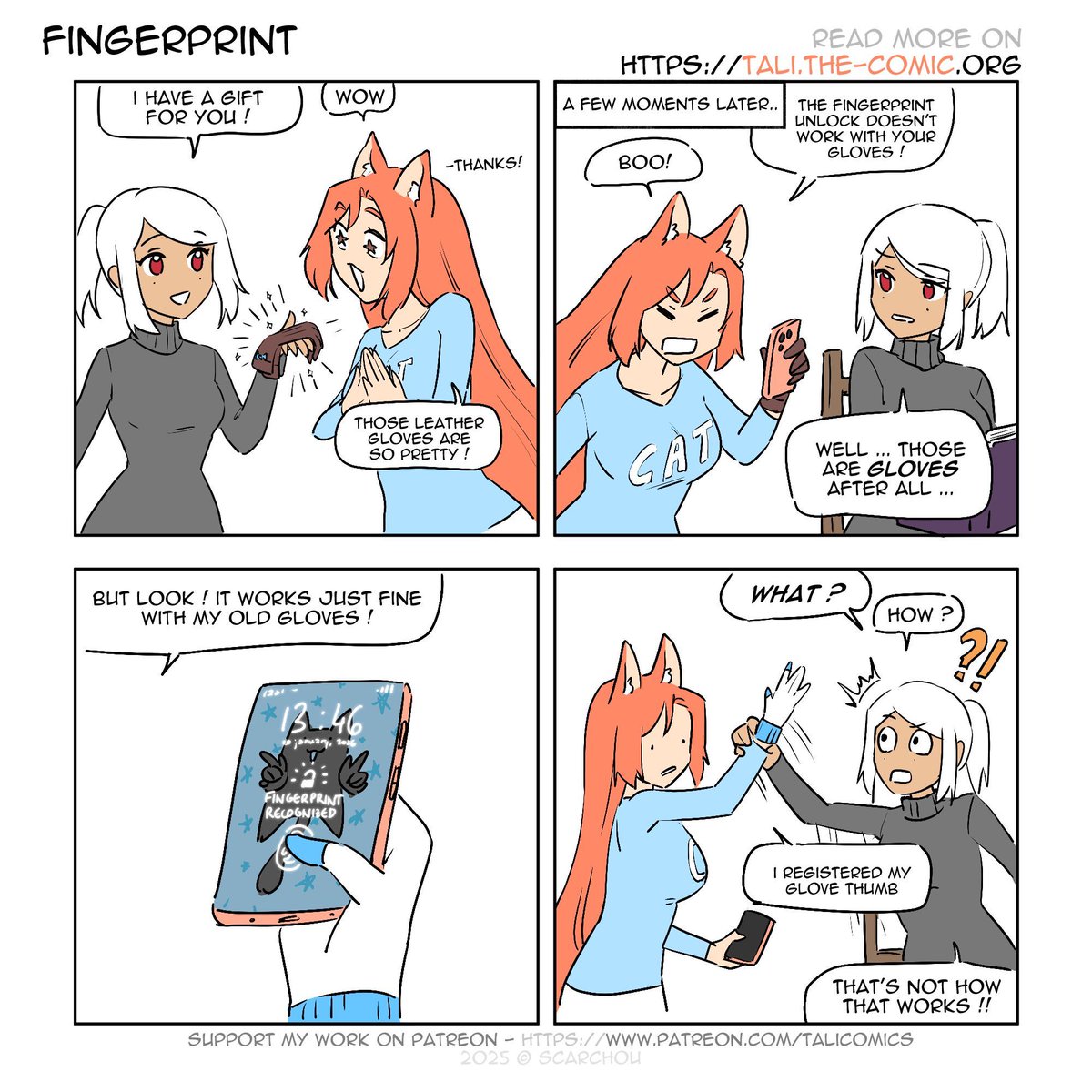 talicomics's tweet photo. Fingerprint 🫆 https://t.co/w2VIHUNPMq