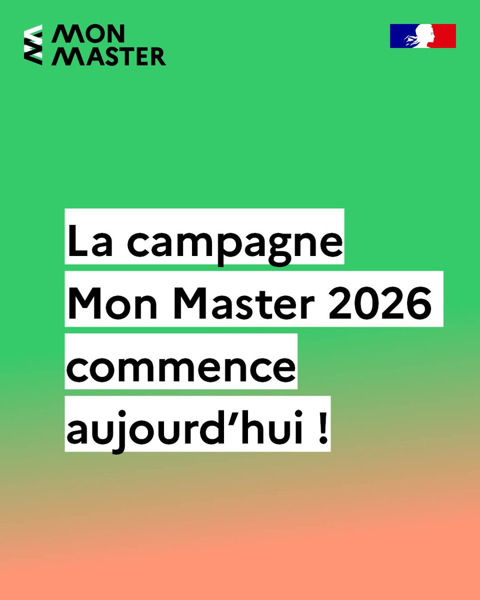 Mon Master tweet media