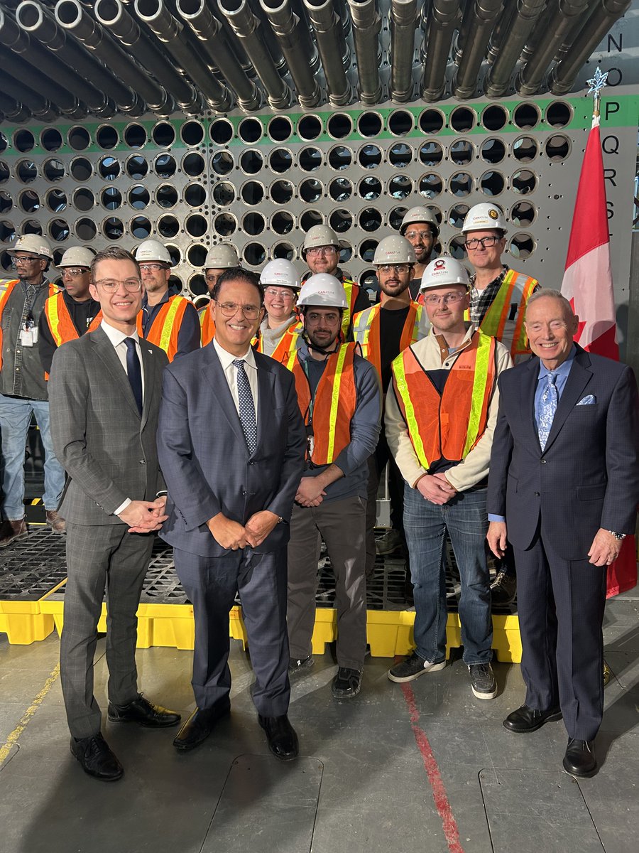 lornecoe's tweet image. Ontario is proving to the world that we can deliver major nuclear energy projects on-time, and on-budget

Months ahead of schedule &amp;amp; $150M under budget for the full project, @Sflecce  announced the successful completion of the Darlington Unit 4 refurbishment.

A #MadeInCanada win