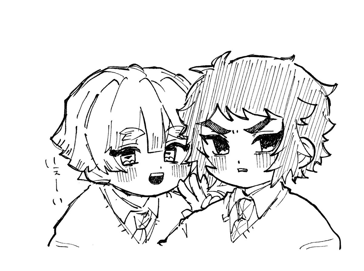 i__i_o_o's tweet photo. 善獪ちゃんちゃんらくがき
きょうは原稿すすみませんでした https://t.co/JXI9RG57Oi