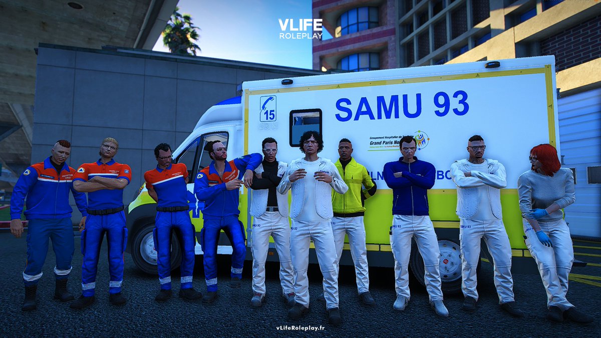 vLifeRoleplay's tweet photo. Photos de famille 📸

#GTA #simulation #Police #SAMU #BSPP https://t.co/errlFeH5nn