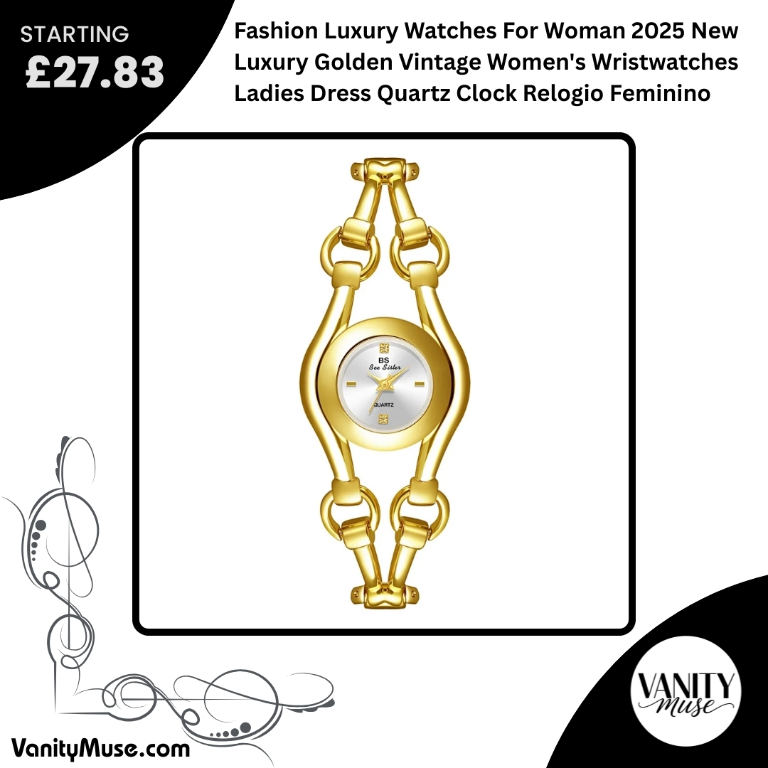 VanityMuse0's tweet image. A golden masterpiece of vintage elegance. 
Price: £27.83
#VanityMuse #GoldenWatch #VintageLuxury #DressWatch #WomenJewelry #GoldAccessories #ElegantWristwear #HighFashion #ClassicGold #LuxuryGift
vanitymuse.com/products/fashi…