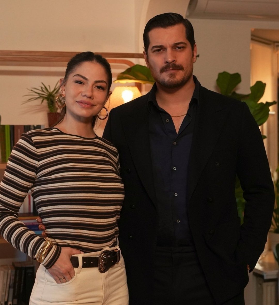 DTural's tweet image. Çağatay Ulusoy &amp;amp; Demet Özdemir 🔥

#EşrefRüya #EşSan